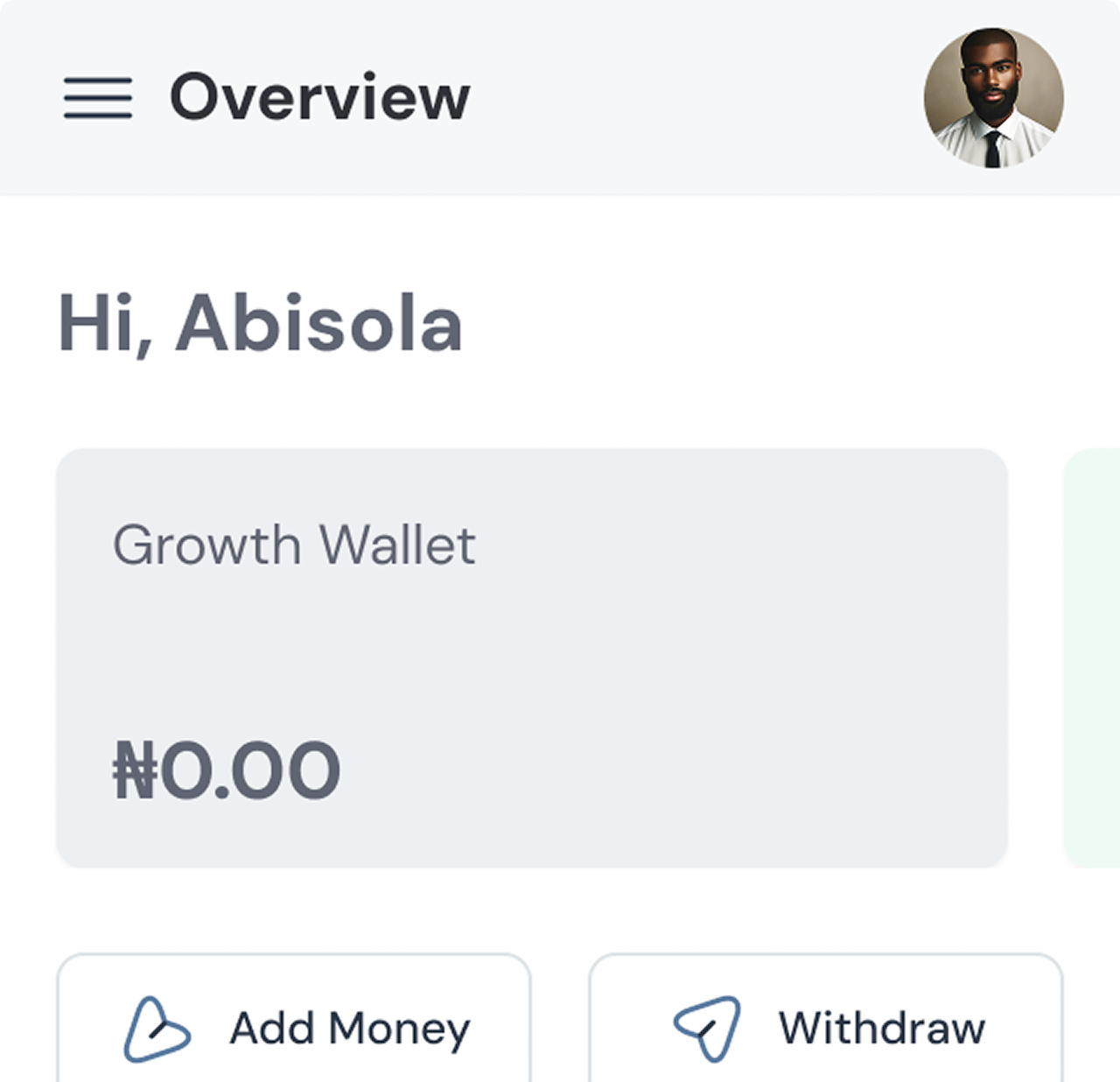 Kudy dashboard overview